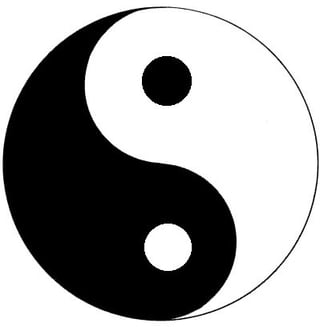 yin yang tao taoism dao daoism daodejing Laozi taiji taijitu